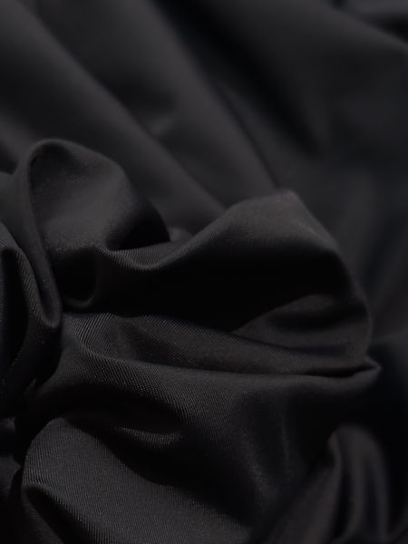 Тканина біфлекс матовий Malaga nero чорний, Італія, шир.150 см, 190 гр/м2, 9265 393 фото