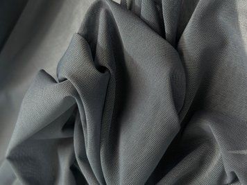 Тканина сітка еластична Alicante titanium сірий, Італія, шир.152 см, 65 гр/м2, 9154 439 фото