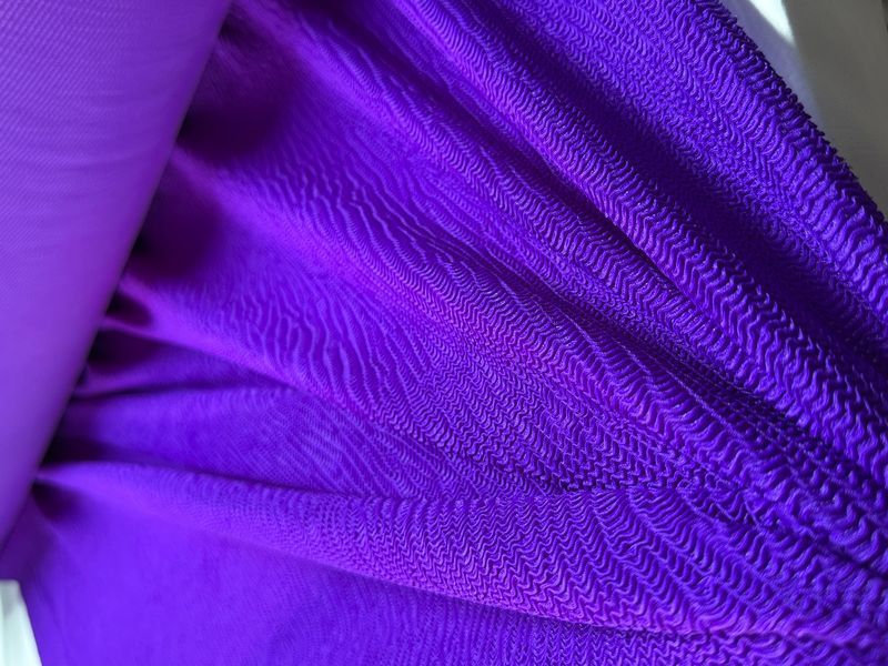 Тканина біфлекс жатка IBIZA Violet фіолетовий, Італія, 270 гр/м2, №31 470 фото
