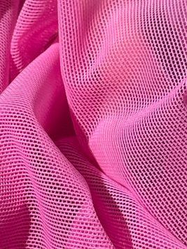 Тканина сітка еластична Alicante pink room розовий, Італія, шир.152 см, 65 гр/м2, 30056 430 фото