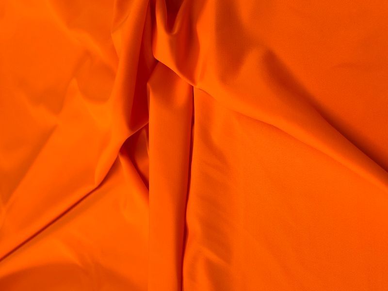 Тканина біфлекс матовий Vita orangina оранжевий, Італія, шир.150 см, 190 гр/м2, 346 фото
